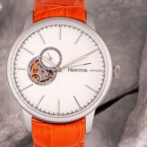 NWT Men's Automatic Genuine Leather Band Watch